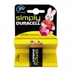 Duracell Simply 50 stk 9 volt