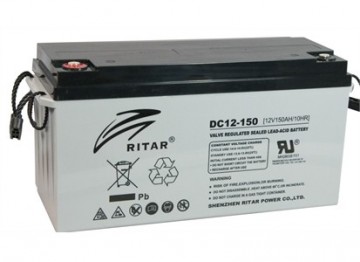 Ritar DC12-150 AGM Batteri 12V 150AH