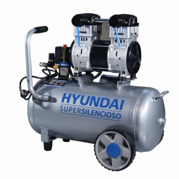 HYUNDAI HYAC50-2S Stillegående Kompressor 50l / 1500W