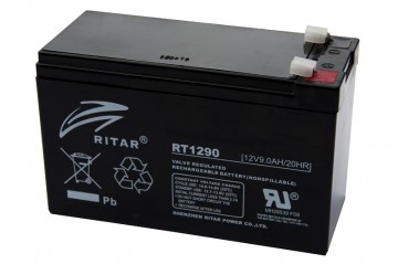 Ritar RT1290F2 AGM Batteri 12V 9AH