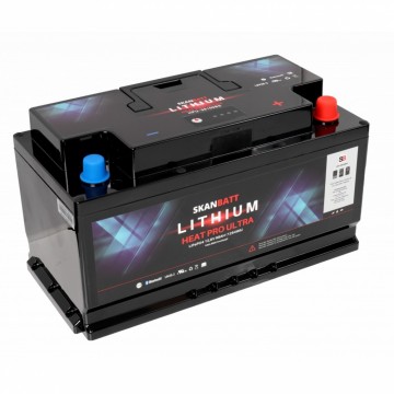 Lithium Heat Pro Ultra 12V 98AH- CAN bus- 300A (<3s)  – Bobilbatteri