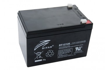 Ritar RT12120 AGM Batteri 12V 12AH