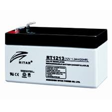Ritar RT1213 AGM Batteri 12V 1,3AH
