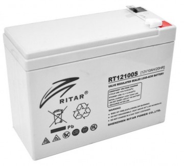 Ritar RT12100S AGM Batteri 12V 10AH